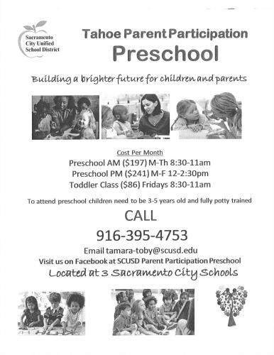 parent-participation-preschool-tahoe-elementary-school